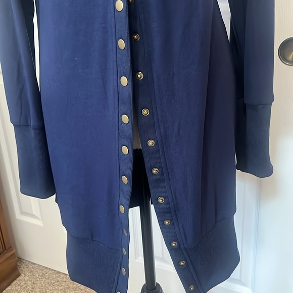 Merokreety long sleeve snap button-down cardigan - Picture 3 of 6